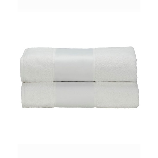 Recznik Standardowy Bawelniany z Bordiura Sublimacyjna AR087 - White