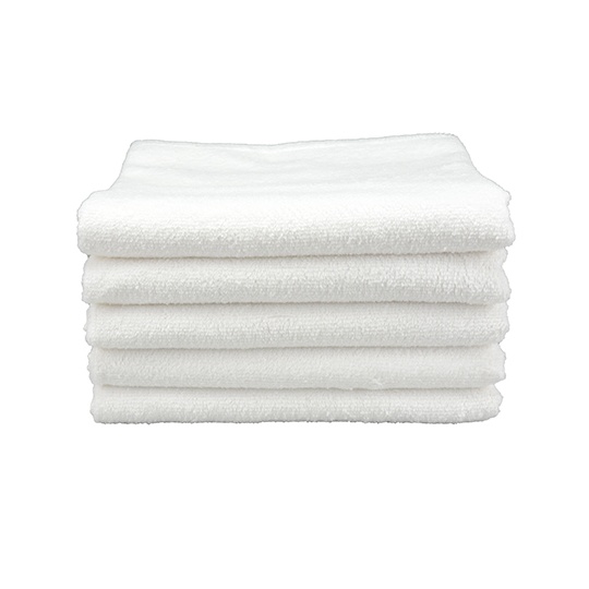 Dwustronny recznik kuchenny bawelna/poliester AR099KT - White