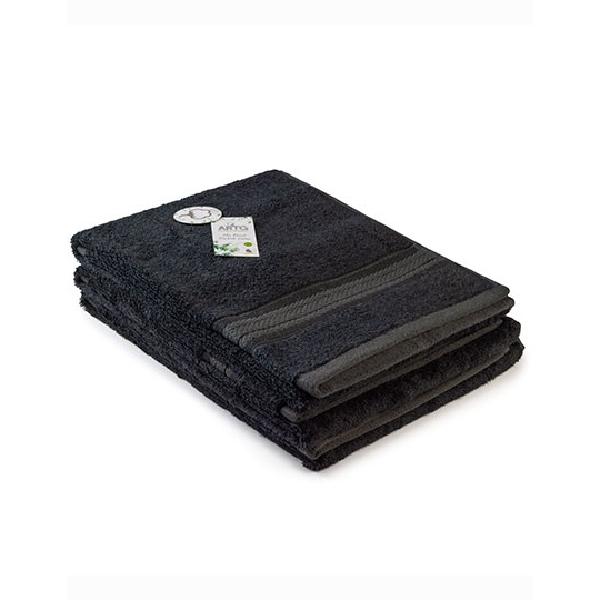 Recznik Bambusowy Antybakteryjny AR403 - Black