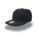 Czapka z daszkiem snapback AT401 - Black