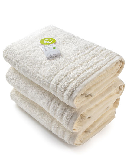 Recznik do rak z bawelny organicznej AR503 - White
