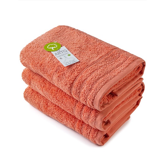 Recznik do rak z bawelny organicznej AR503 - Rose