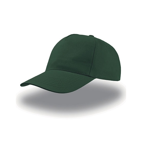 Czapka Pięciopanelowa Bawełniana AT502 - Bottle Green