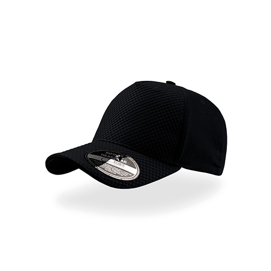 Czapka Bejsbolowa Poliester Bawelna AT516 - Black