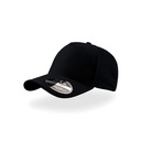 Czapka Bejsbolowa Poliester Bawelna AT516 - Black
