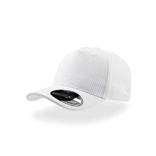 Czapka Bejsbolowa Poliester Bawelna AT516 - White