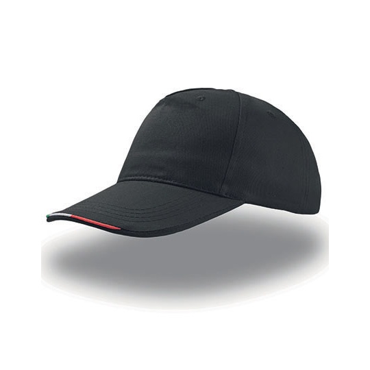 Czapka pieciopanelowa AT519 - Black