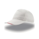 Czapka pięciopanelowa AT519 - White