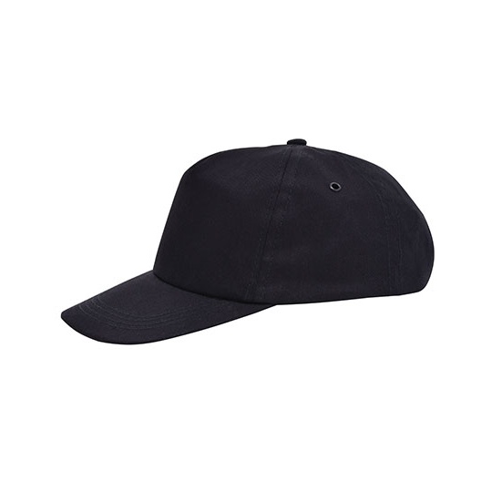 Czapka 5-panelowa Bawełniana C500 - Black