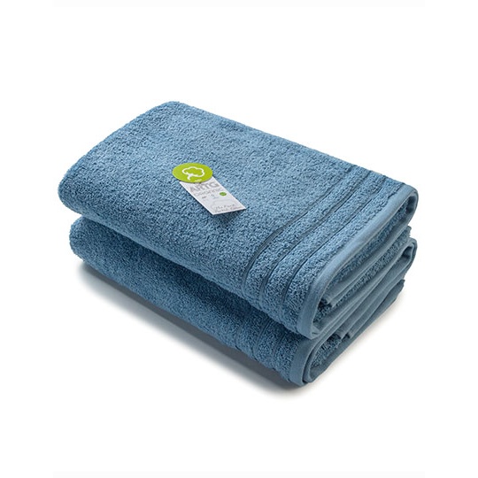 Ręcznik Kąpielowy Organiczna Bawełna AR504 - Jeans Blue