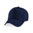 Czapka 5-panelowa Bawelniana Twill CB10 - French Navy