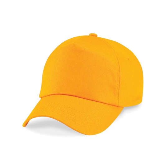 Czapka 5-panelowa Bawelniana Twill CB10 - Gold