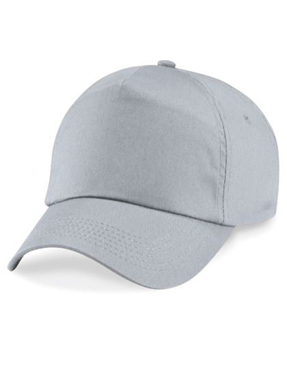 Czapka 5-panelowa Bawełniana Twill CB10 - Light Grey