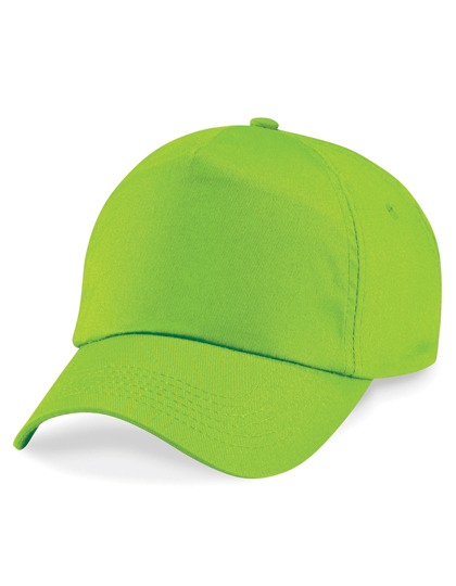 Czapka 5-panelowa Bawełniana Twill CB10 - Lime Green