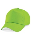 Czapka 5-panelowa Bawełniana Twill CB10 - Lime Green