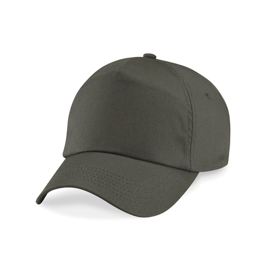 Czapka 5-panelowa Bawelniana Twill CB10 - Olive Green