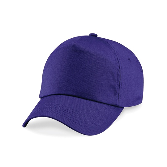 Czapka 5-panelowa Bawełniana Twill CB10 - Purple
