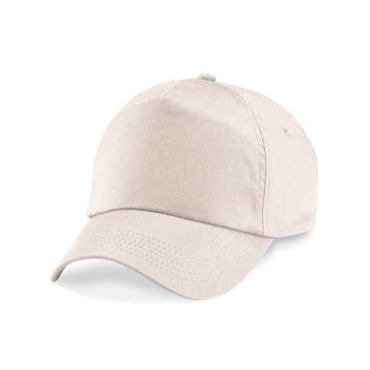 Czapka 5-panelowa Bawelniana Twill CB10 - Sand