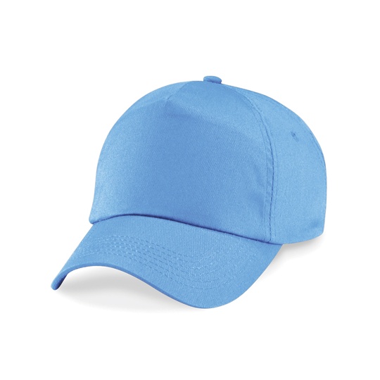Czapka 5-panelowa Bawelniana Twill CB10 - Sky Blue