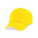 Czapka 5-panelowa Bawelniana Twill CB10 - Yellow