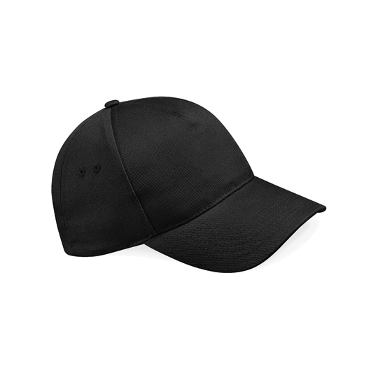 Czapka 5-panelowa Bawelniana CB15 - Black