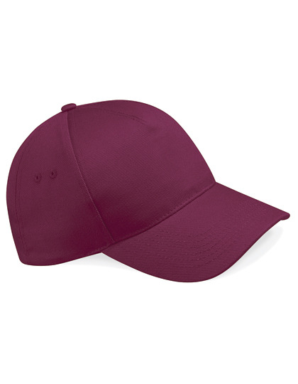 Czapka 5-panelowa Bawelniana CB15 - Burgundy