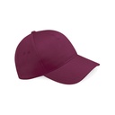 Czapka 5-panelowa Bawelniana CB15 - Burgundy