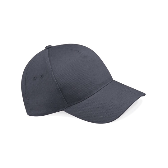 Czapka 5-panelowa Bawelniana CB15 - Graphite Grey