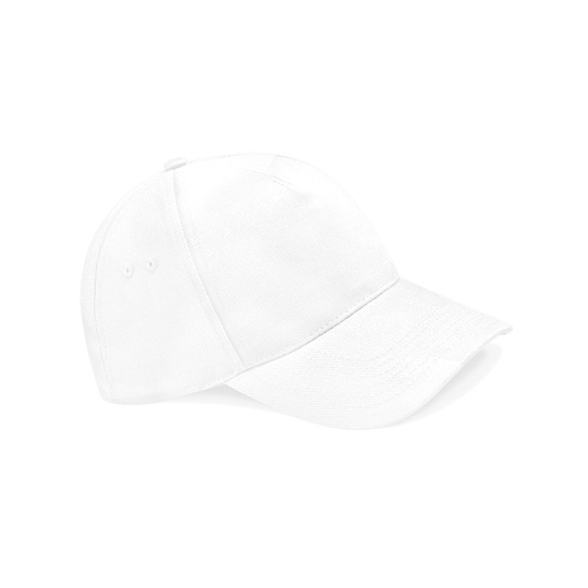 Czapka 5-panelowa Bawelniana CB15 - White