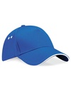 Czapka 5-panelowa Bawelniana CB15C - Bright Royal & White