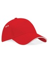 Czapka 5-panelowa Bawelniana CB15C - Classic Red & White
