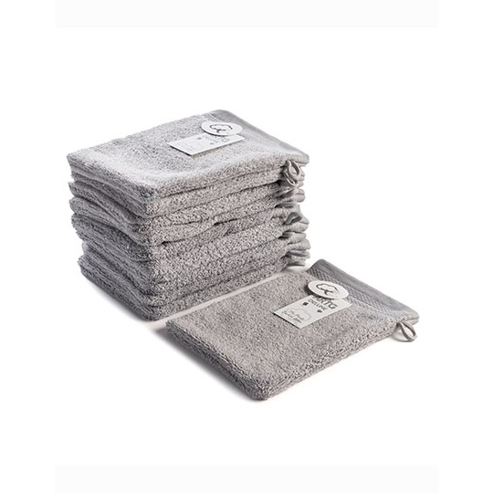 Rekawica do mycia bawelna czesana AR601 - Light Grey