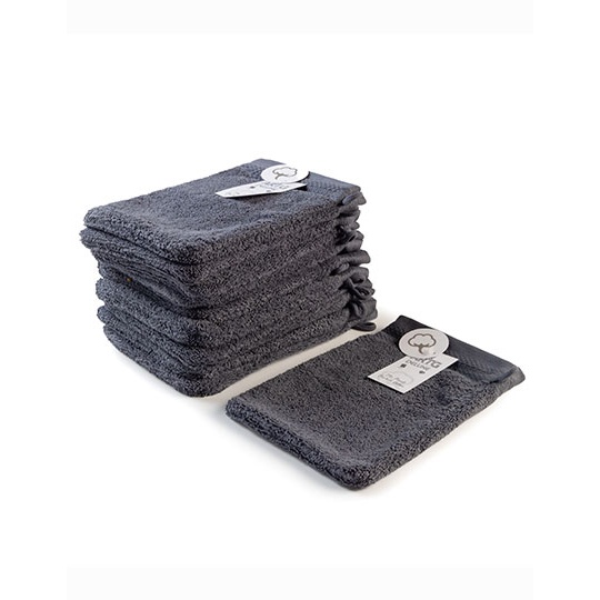 Rekawica do mycia bawelna czesana AR601 - Dark Grey