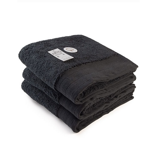 Recznik do rak bawelniany AR603 - Very Black