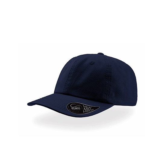 Czapka Nieusztywniona Bawełniana AT409 - Navy
