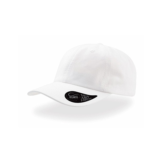 Czapka Nieusztywniona Bawelniana AT409 - White