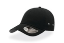 Czapka 6-panelowa Bawelna Chino AT601 - Black
