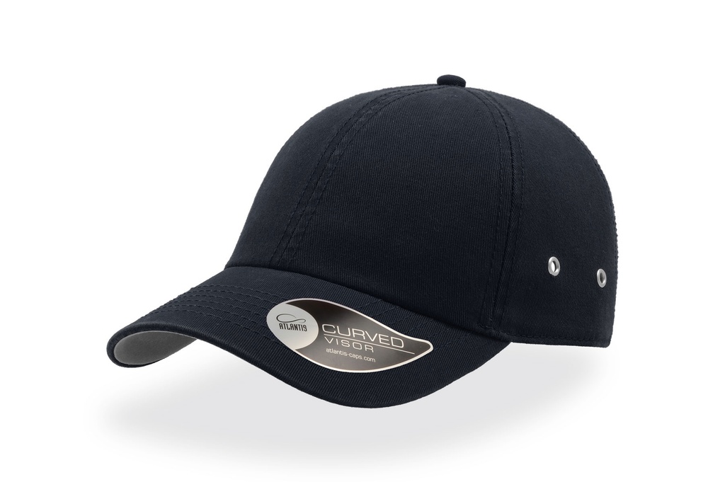 Czapka 6-panelowa Bawełna Chino AT601 - Navy