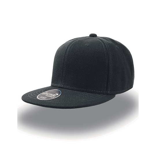 Czapka Snapback Poliester AT603 - Black