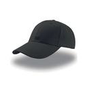Czapka 6-panelowa Poliestrowo-Bawelniana AT608 - Black