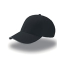 Czapka 6 panelowa Bawelniana AT612 - Black & White