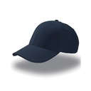 Czapka 6 panelowa Bawełniana AT612 - Navy & Navy