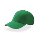 Czapka 6 panelowa Bawelniana AT612 - Green & White