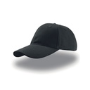 Czapka 6-panelowa Bawelniana AT614 - Black