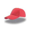 Czapka 6-panelowa Bawelniana AT614 - Red