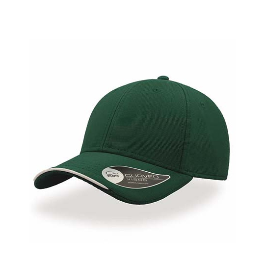 Czapka Zakardowa Poliestrowa 6 Paneli AT627 - Bottle Green