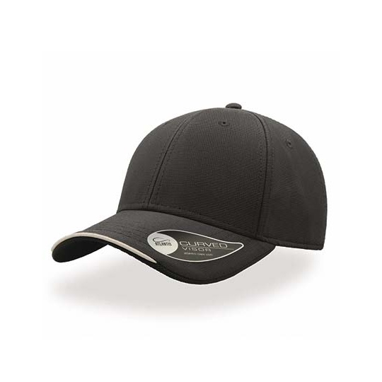 Czapka Zakardowa Poliestrowa 6 Paneli AT627 - Dark Grey