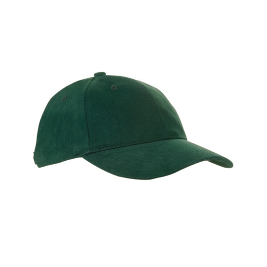 Czapka 6-panelowa Czesana Bawelna C1926 - Bottle Green