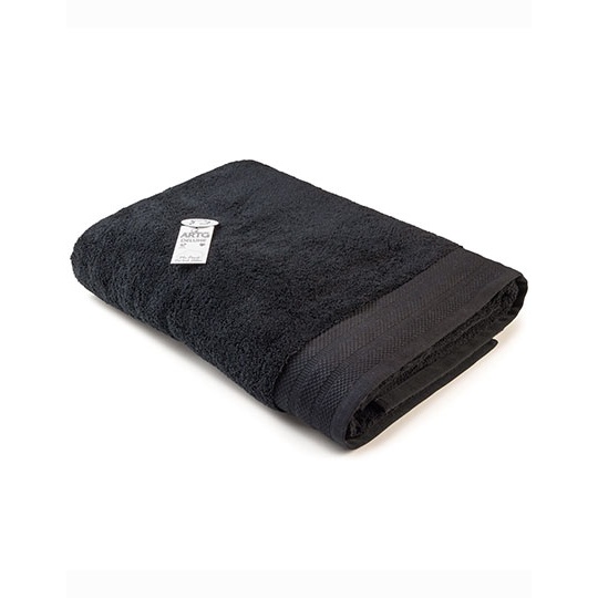 Ręcznik Plażowy Bawełniany Czesany AR606 - Very Black