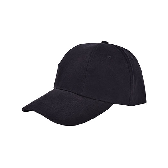 Czapka 6-panelowa Bawelniana C560 - Black
